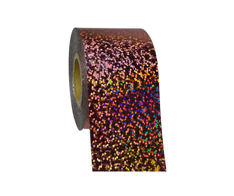 Rose Gold Glitter Nail Art Foil 🌹✨